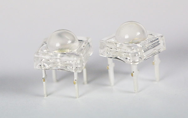 F5三芯帶大散熱片LED食人魚燈珠 F5三芯帶大散熱片LED食人魚燈珠