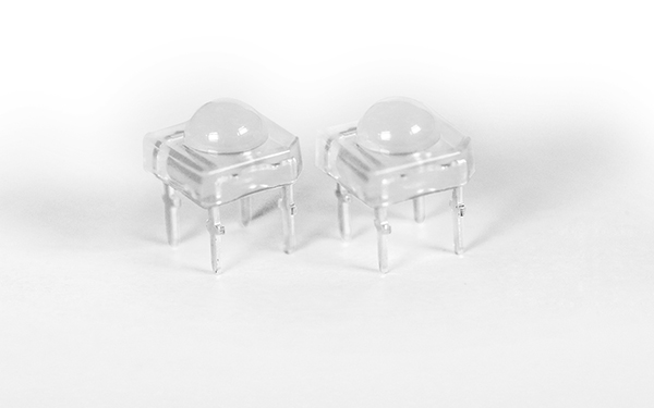 F5霧狀白光LED食人魚單芯燈珠 F5霧狀白光LED食人魚單芯燈珠