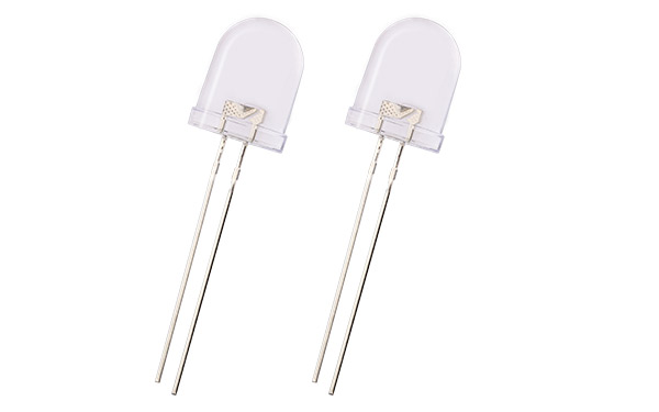 F10圓頭有邊直插led燈珠 F10圓頭有邊直插led燈珠