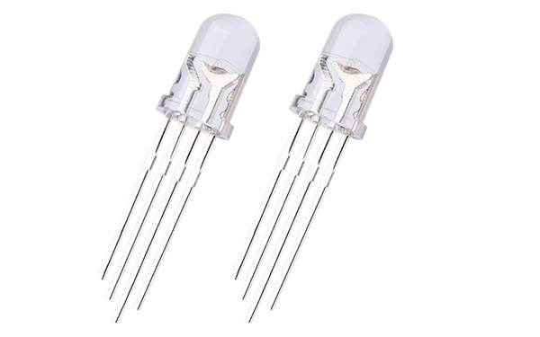 F5圓頭RYG有邊直插led燈珠 F5圓頭RYG有邊直插led燈珠